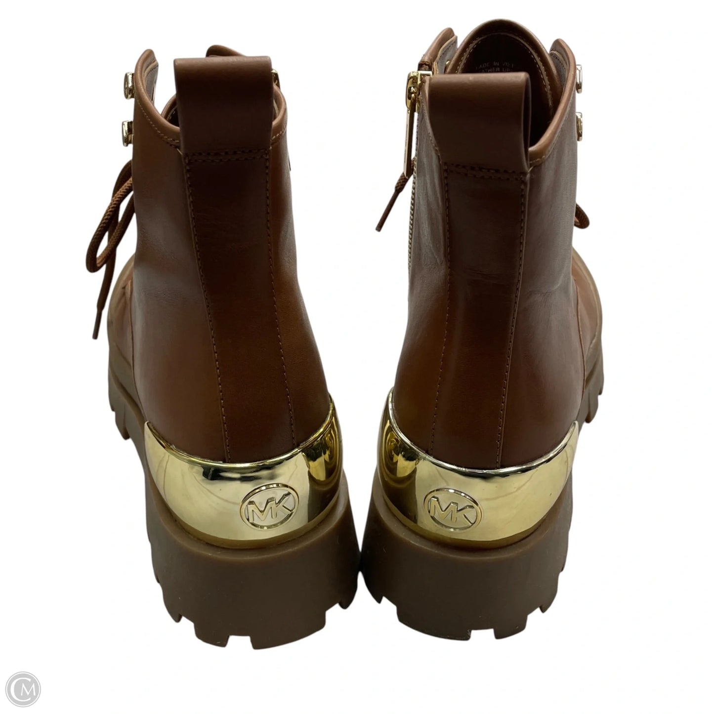 Boots Combat By Michael By Michael Kors In Tan, Size: 9