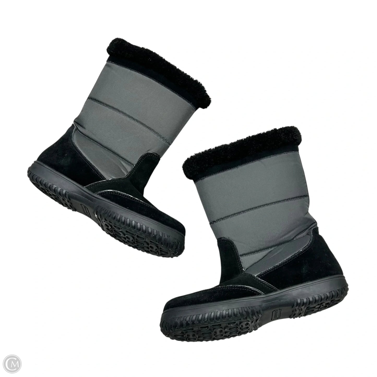 Boots Designer By Coach In Black, Size: 11