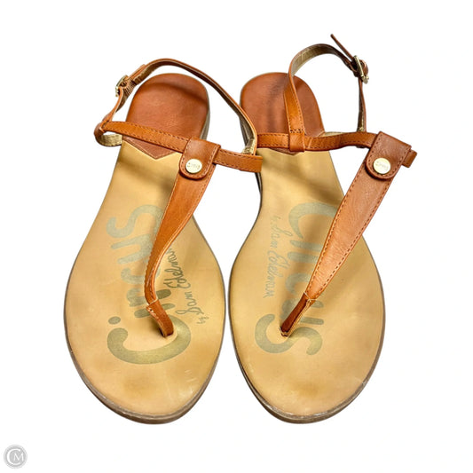 Sandals Flats By Circus By Sam Edelman In Tan, Size: 9.5