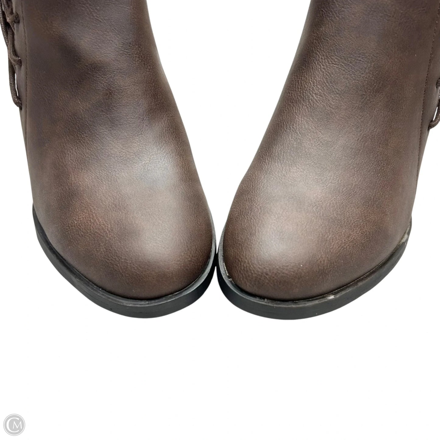 Boots Ankle Heels By Dream Pairs In Brown, Size: 10