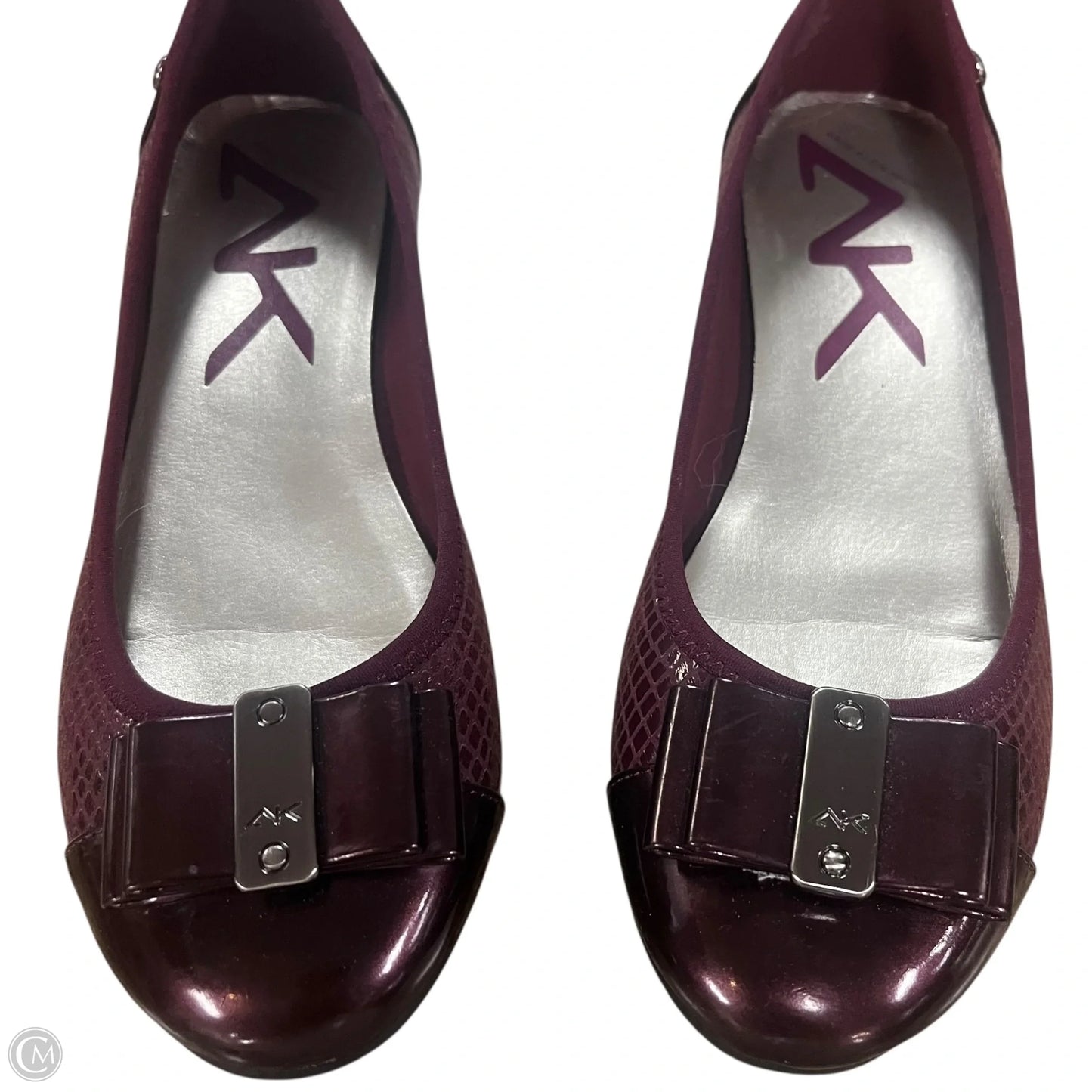 Shoes Flats By Anne Klein In Maroon, Size: 6
