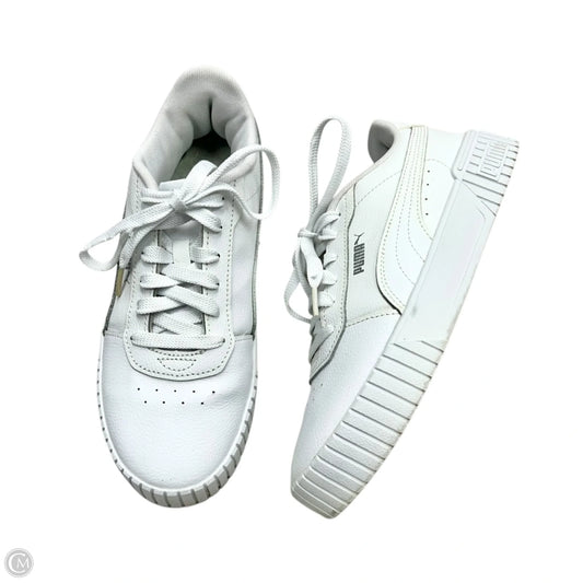 Shoes Sneakers By Puma In White, Size: 8.5
