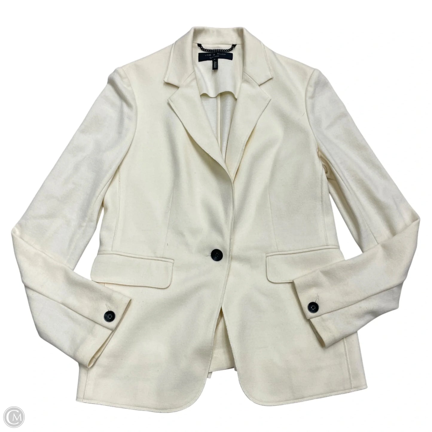 Blazer By Rag And Bone In Cream, Size: S