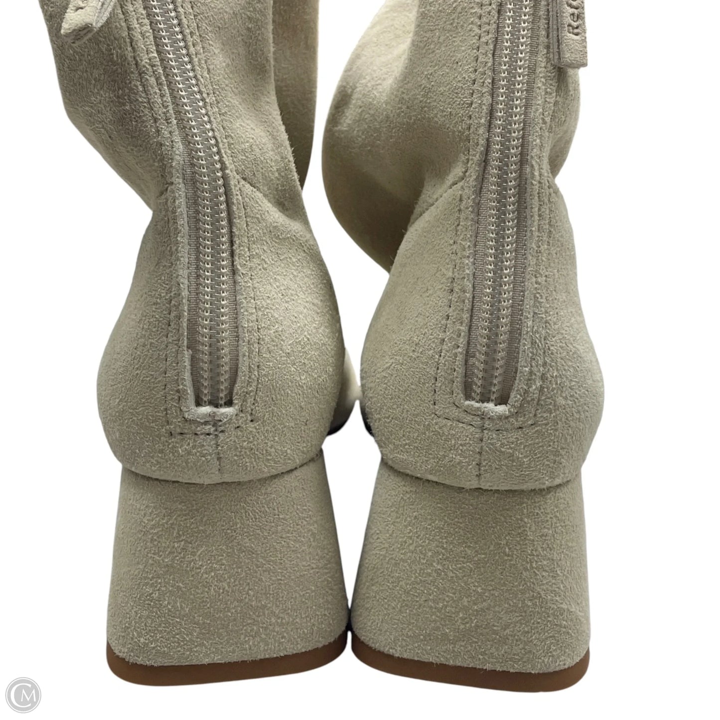 Boots Ankle Heels By Reformation In Cream, Size: 5