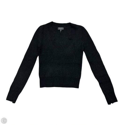 Sweater Cashmere By Rag And Bone In Black, Size: Xs