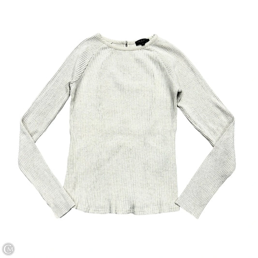 Top Long Sleeve By Rag And Bone In Cream, Size: S