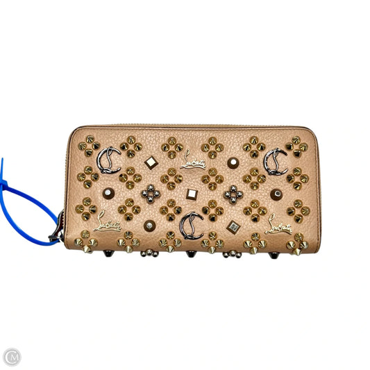 Wallet Luxury Designer By Christian Louboutin, Size: Large