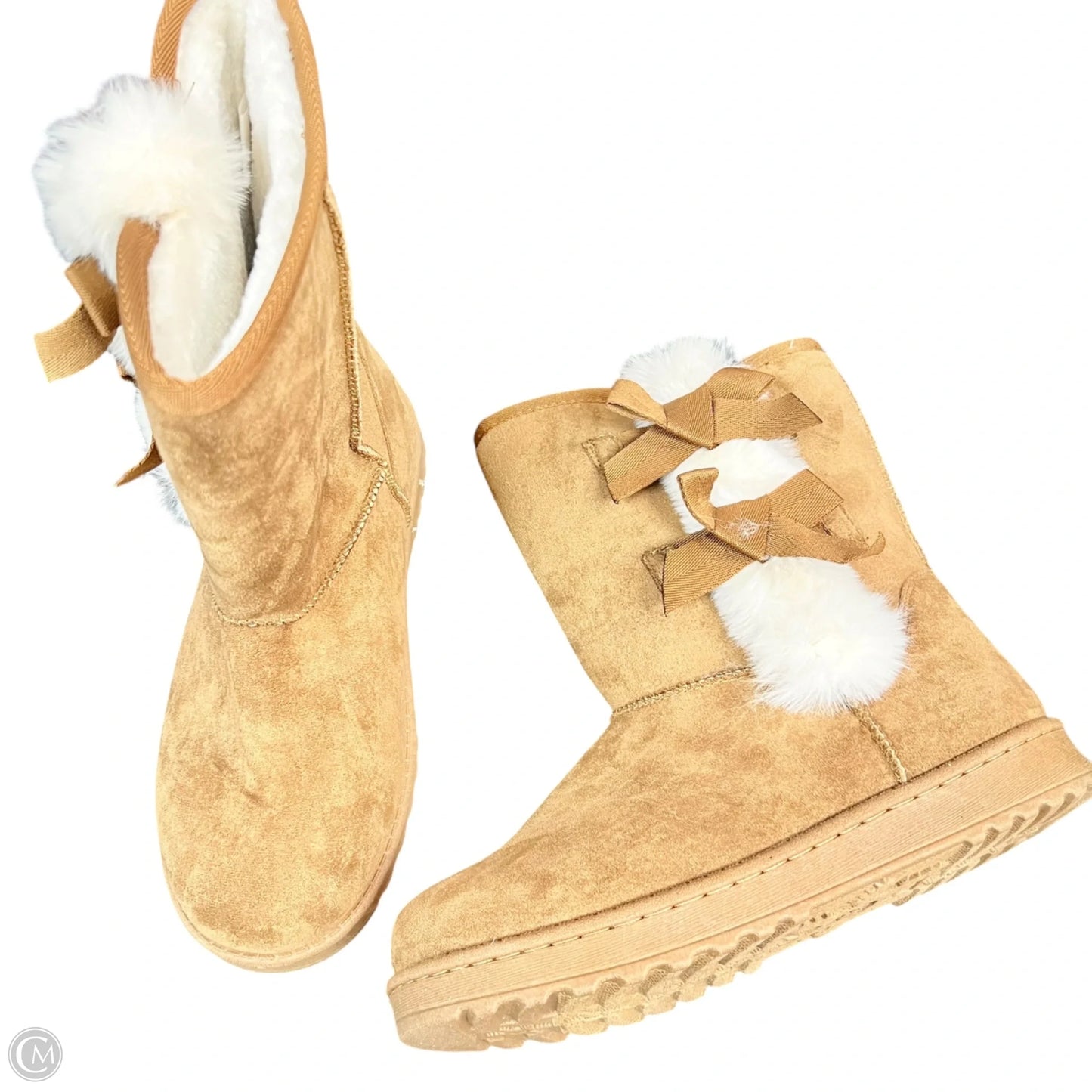 Boots Snow  In Tan, Size: 8.5