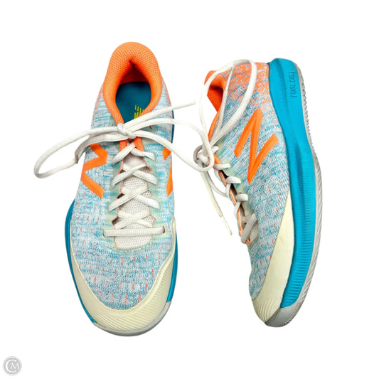 Shoes Athletic By New Balance In Blue & Orange, Size: 7
