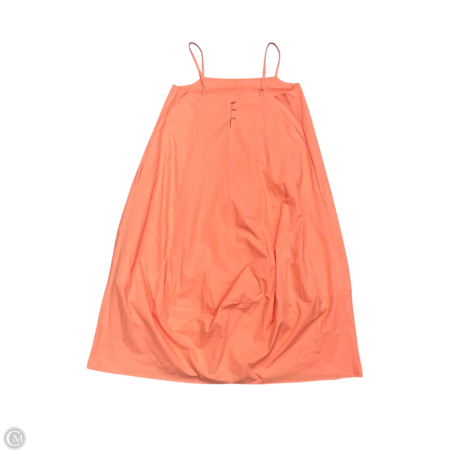 Dress Casual Midi By Self Contrast In Peach, Size: Xs