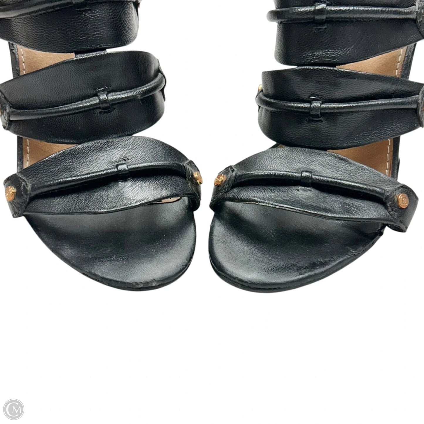 Sandals Heels Block By Dolce Vita In Black, Size: 7.5