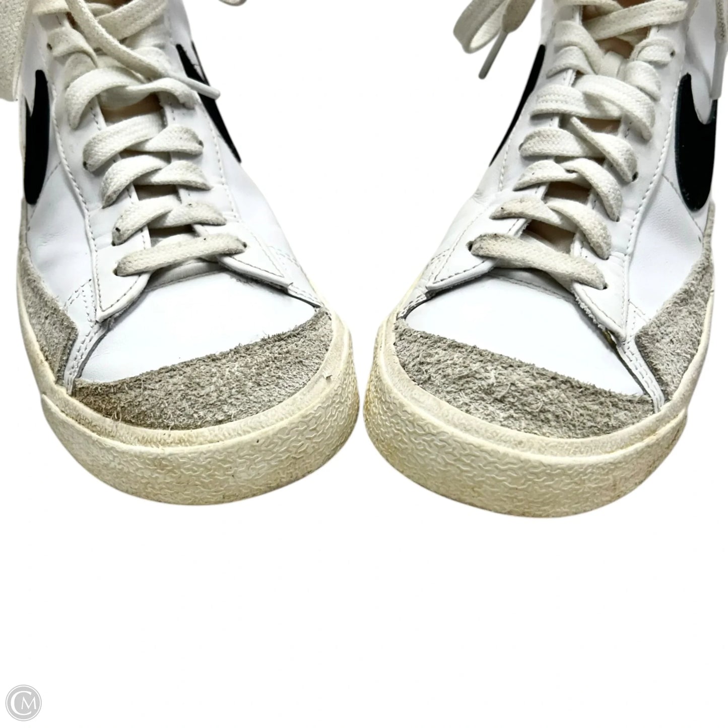 Shoes Sneakers By Nike In Black & White, Size: 9
