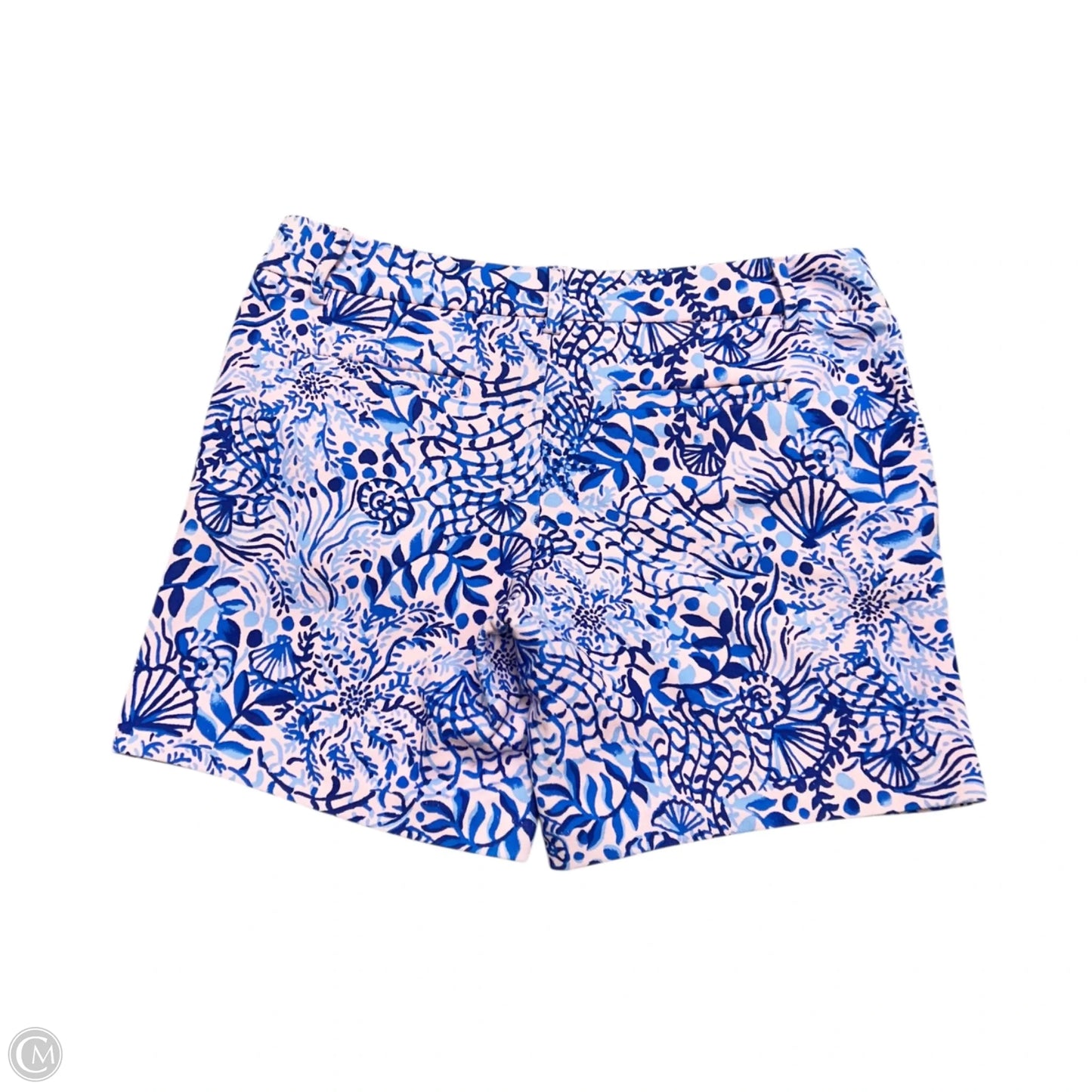 Shorts Designer By Lilly Pulitzer In Blue & Pink, Size: 8