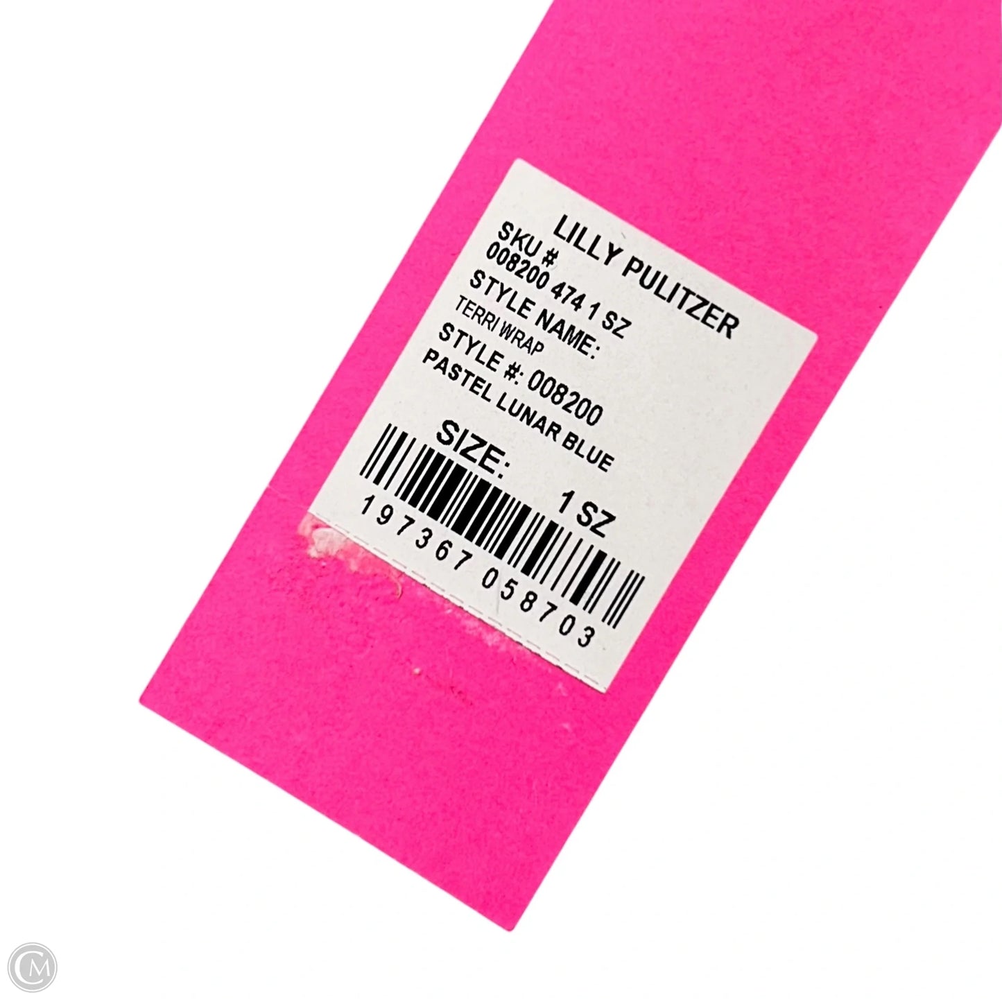 Shawl Designer By Lilly Pulitzer In Blue, Size: Osfm