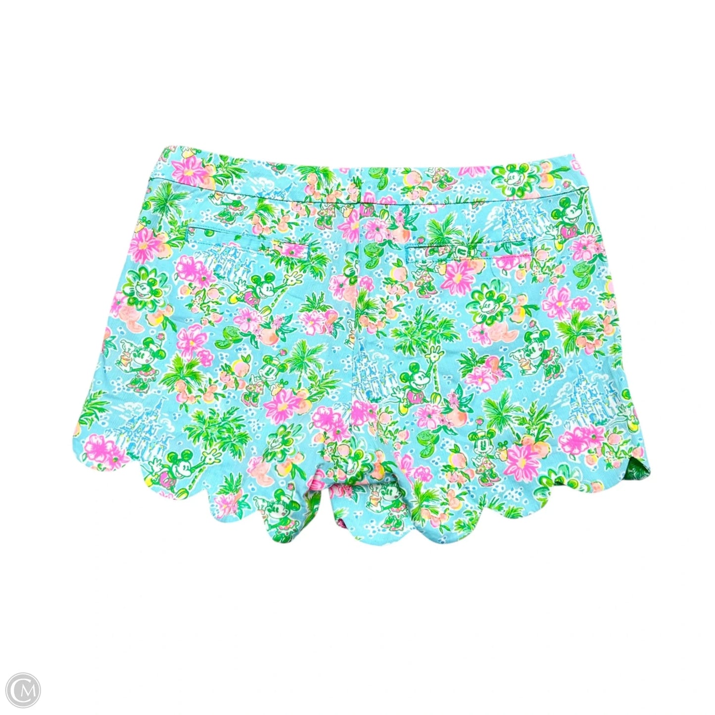 Shorts Designer By Lilly Pulitzer In Blue & Pink, Size: M