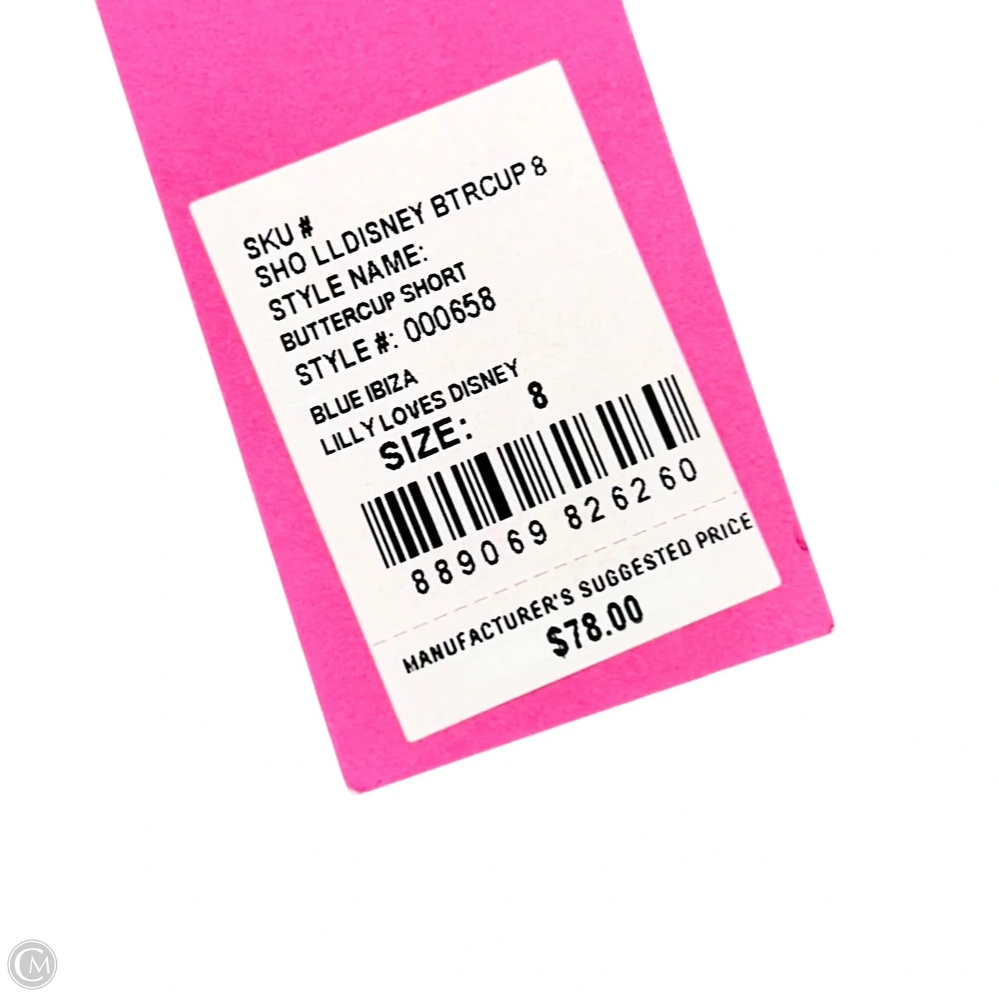 Shorts Designer By Lilly Pulitzer In Blue & Pink, Size: M