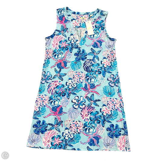 Dress Designer By Lilly Pulitzer In Blue & Pink, Size: M