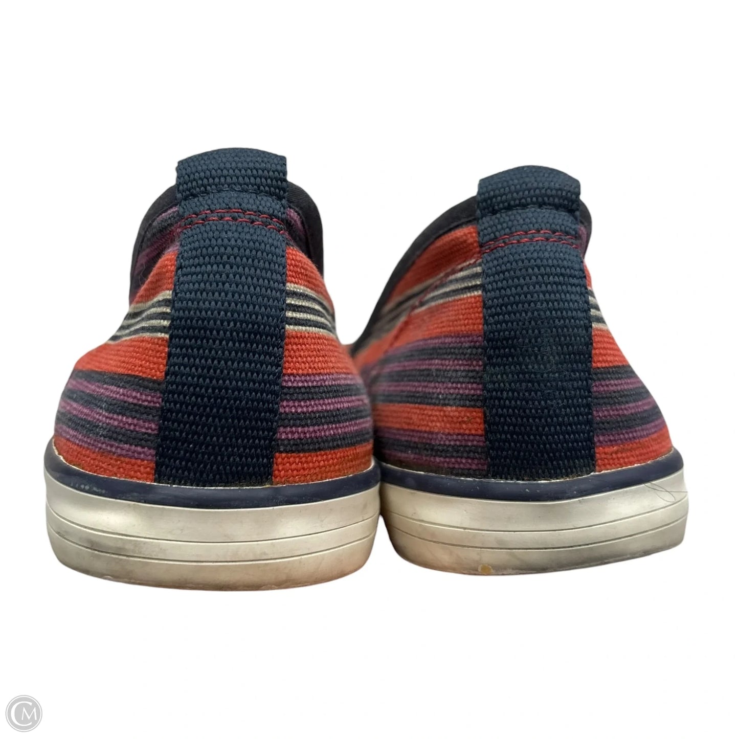Shoes Designer By Tory Burch In Blue & Red, Size: 8