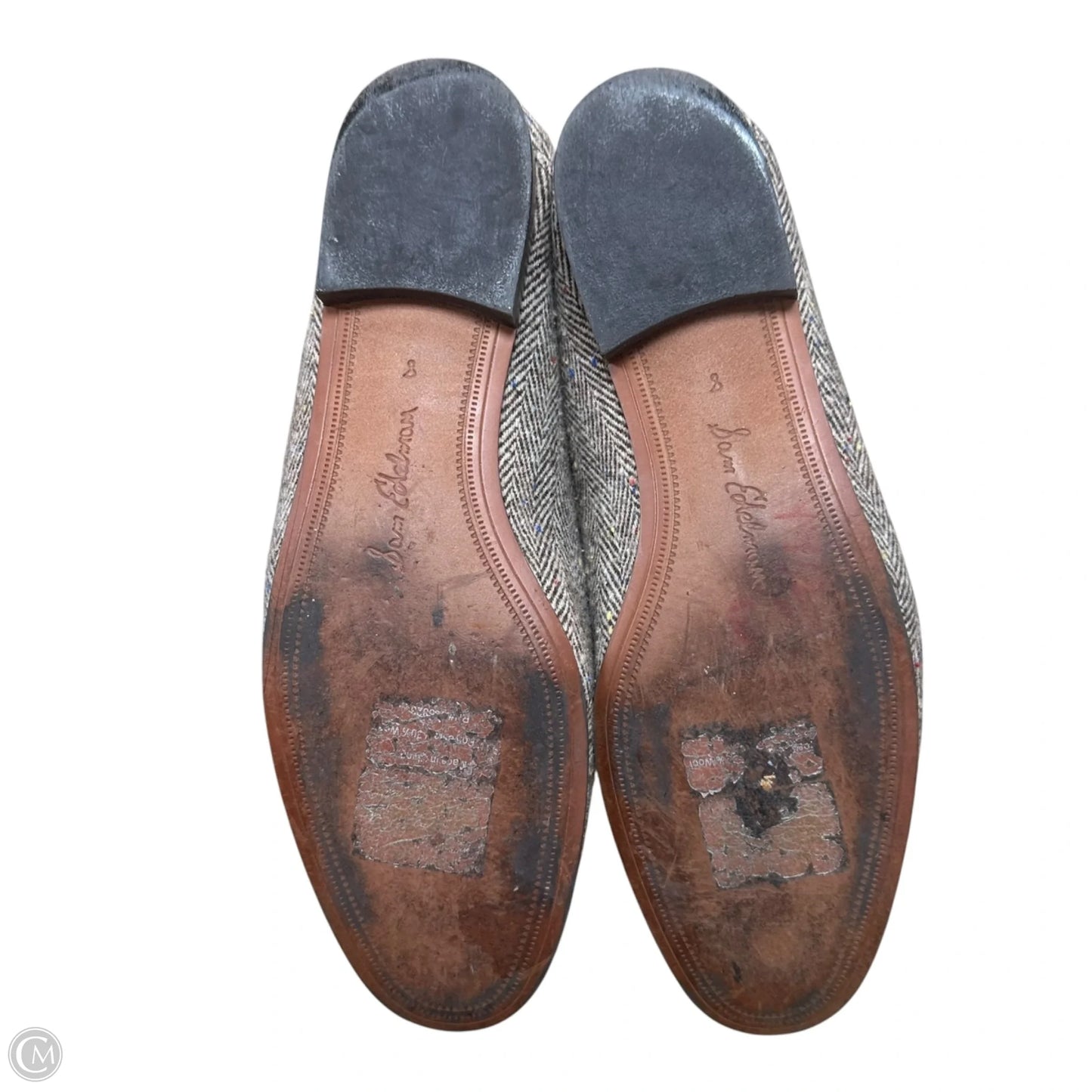 Shoes Flats By Sam Edelman In Brown, Size: 8