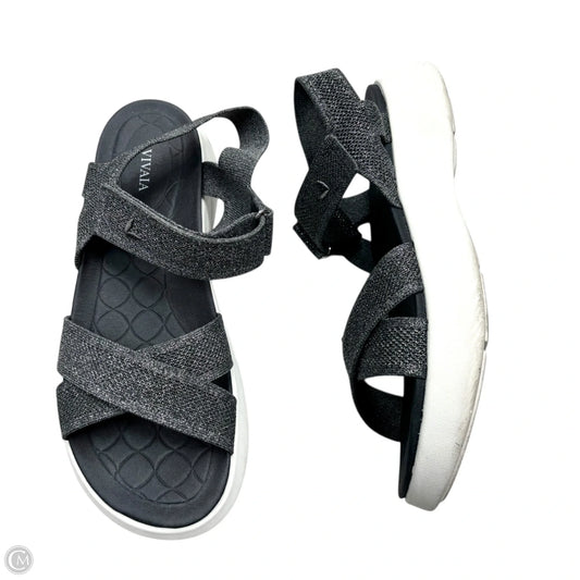 Sandals Sport By Vivaia In Black & White, Size: 11.5