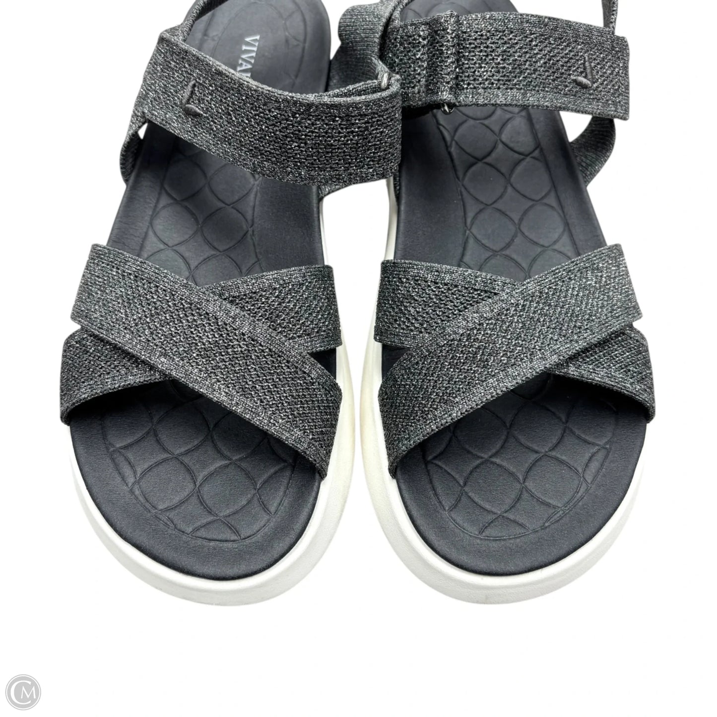 Sandals Sport By Vivaia In Black & White, Size: 11.5