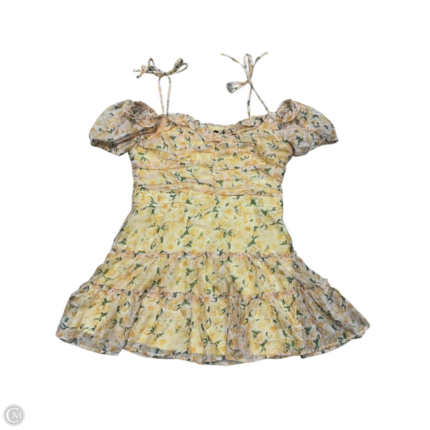 Dress Party Short By Lulus In Floral Print, Size: Xl