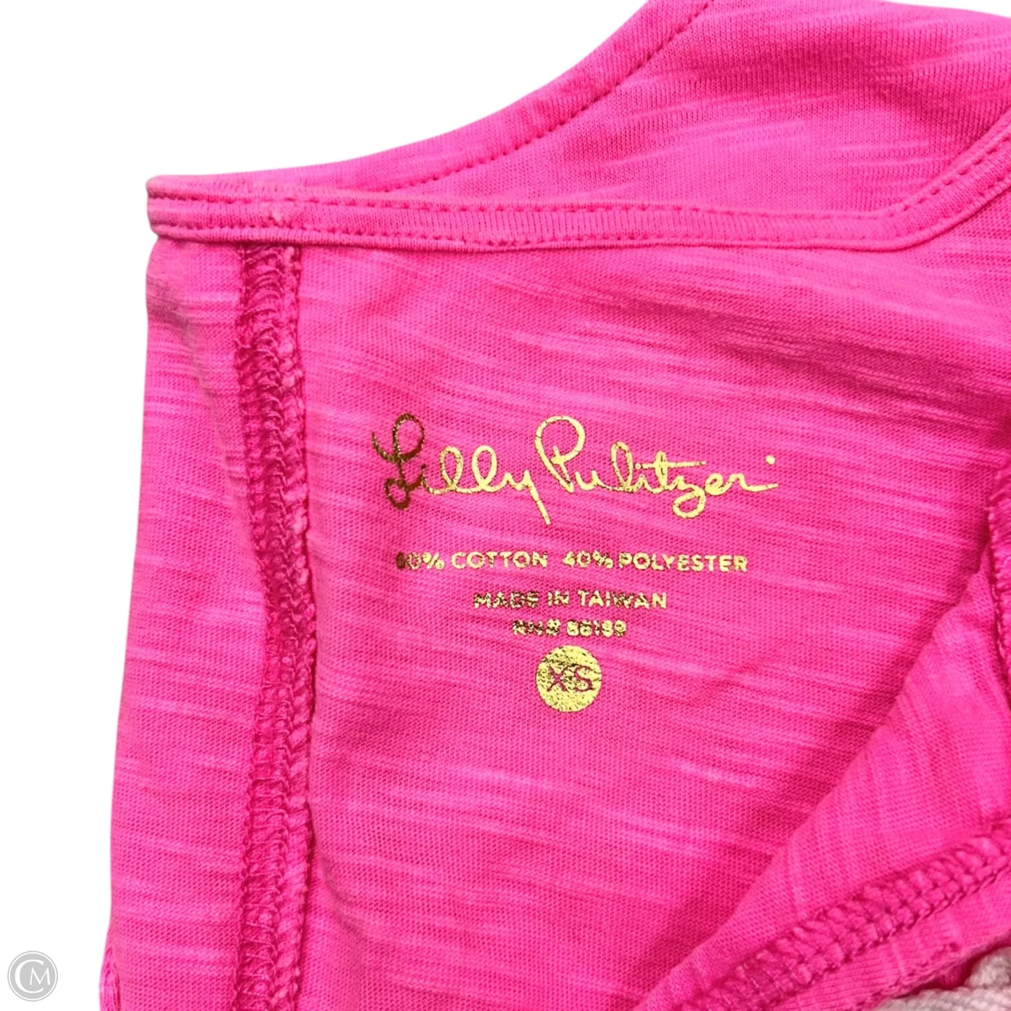 Dress Designer By Lilly Pulitzer In Pink & White, Size: Xs