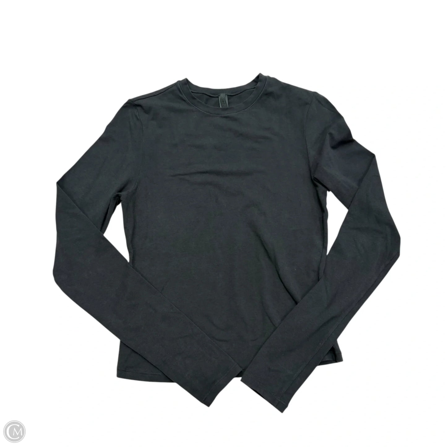 Top Long Sleeve By Skims In Black, Size: M