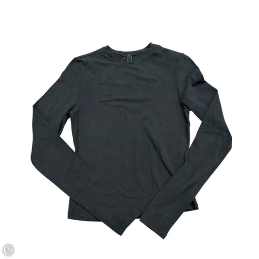 Top Long Sleeve By Skims In Black, Size: M