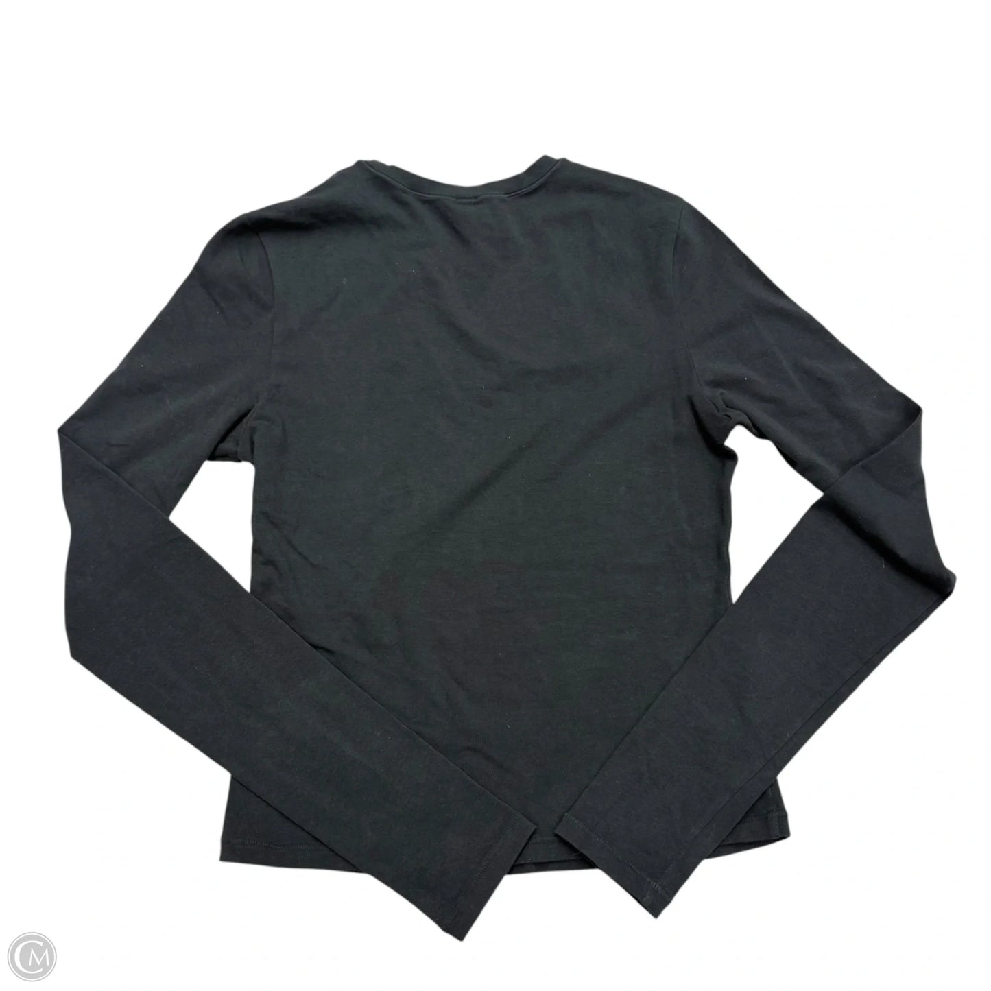 Top Long Sleeve By Skims In Black, Size: M