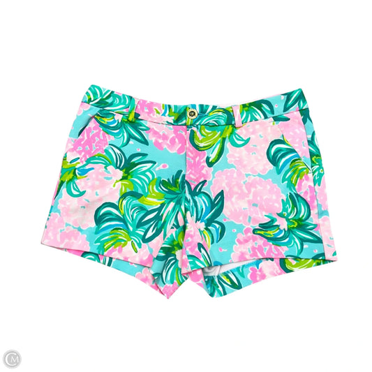 Shorts Designer By Lilly Pulitzer In Blue & Pink, Size: 8