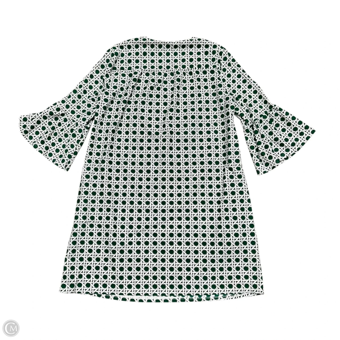 Dress Casual Short By Jude Connally In Green & White, Size: Xs