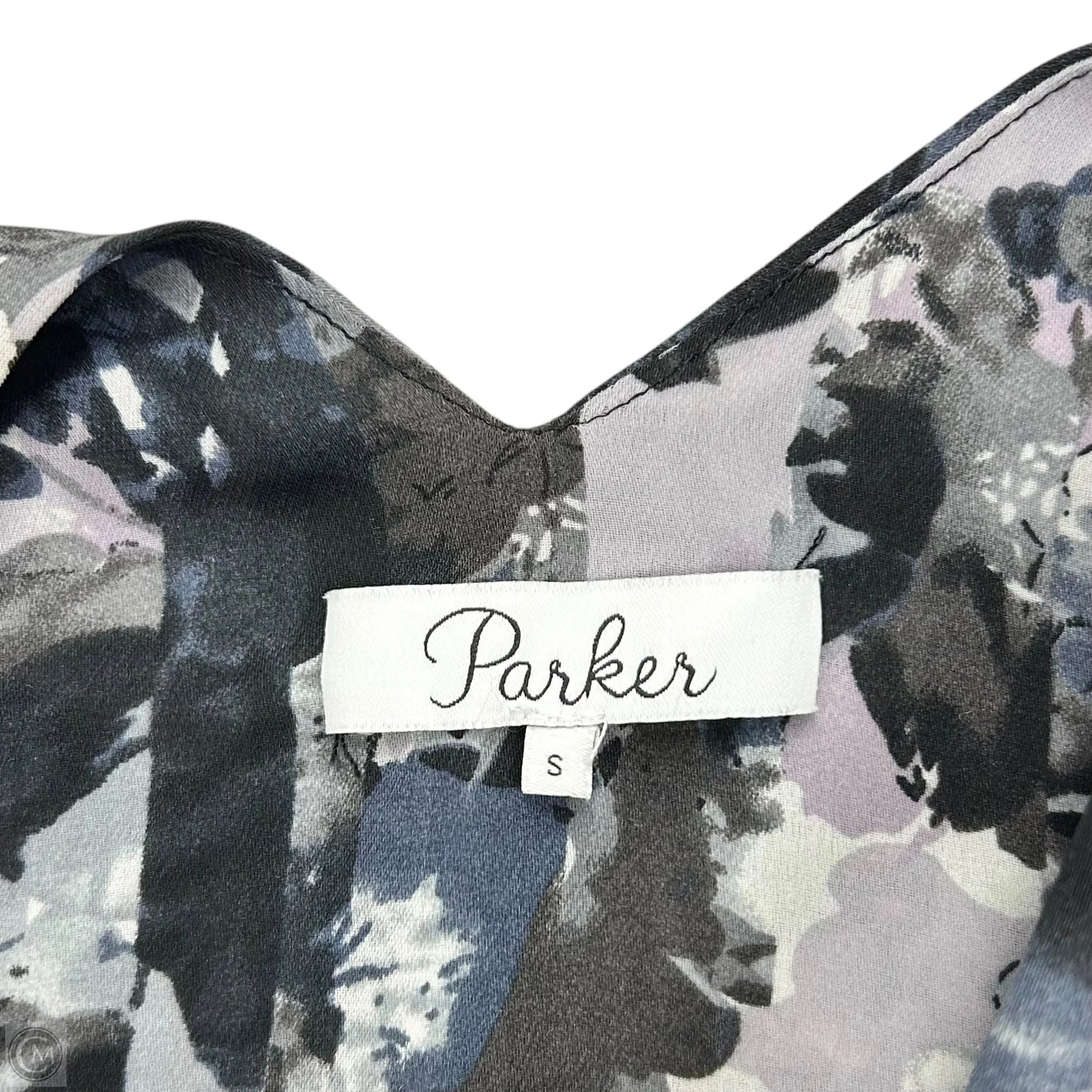 Dress Casual Short By Parker In Grey & White, Size: S