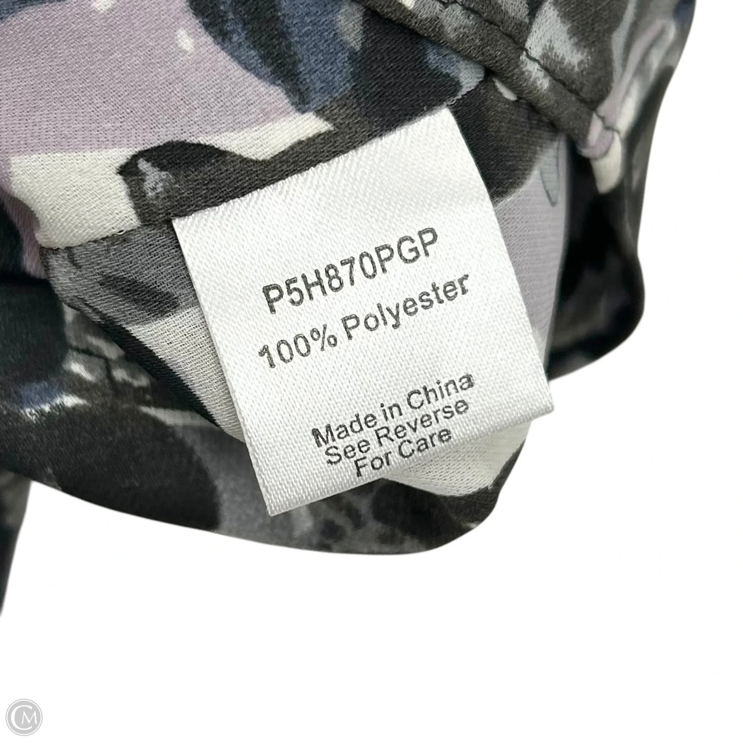Dress Casual Short By Parker In Grey & White, Size: S