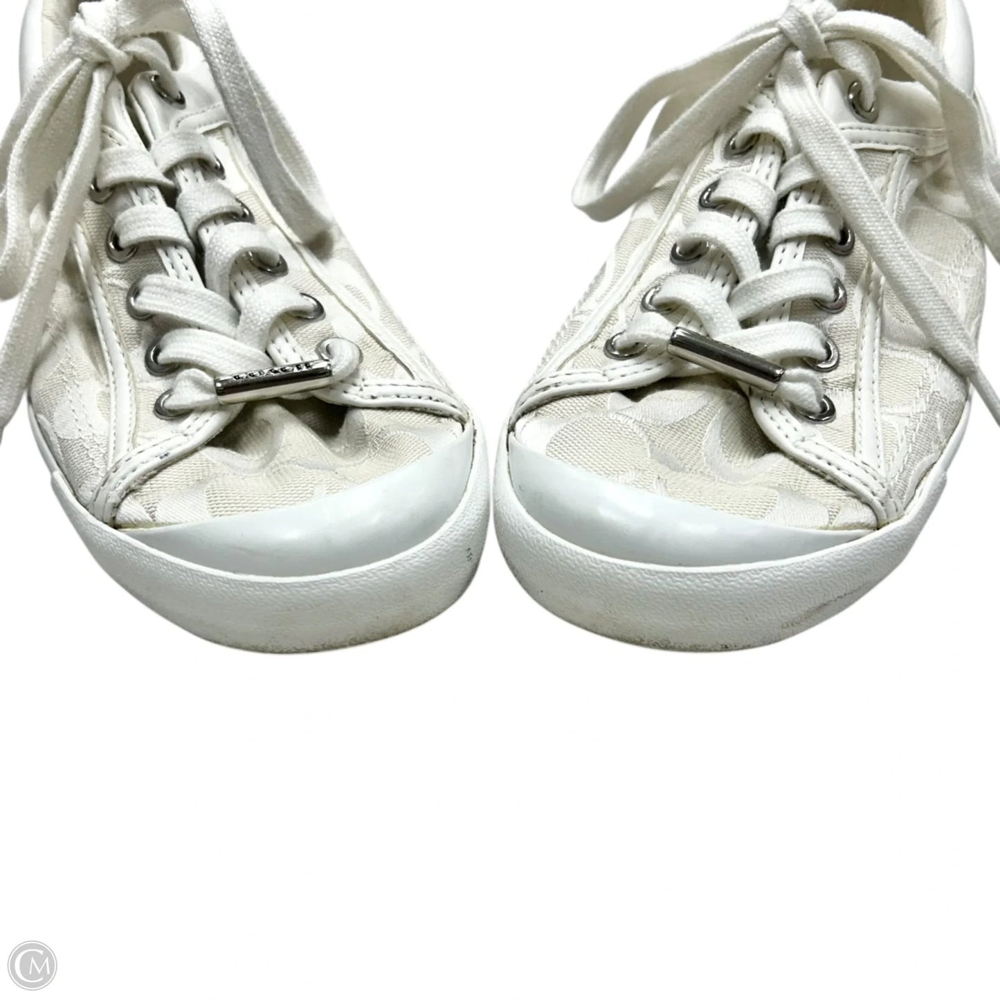 Shoes Designer By Coach In White, Size: 7