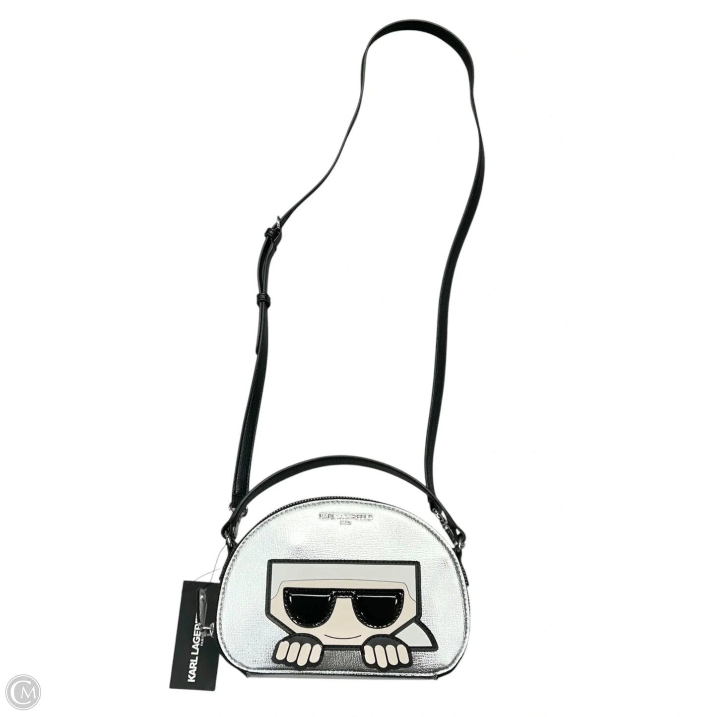 Crossbody Designer By Karl Lagerfeld, Size: Medium