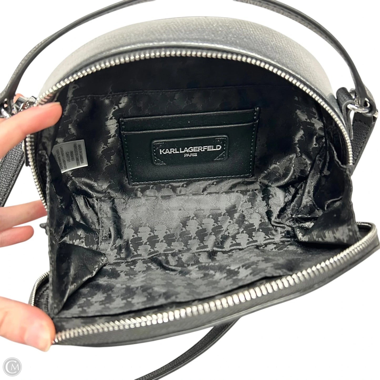 Crossbody Designer By Karl Lagerfeld, Size: Medium