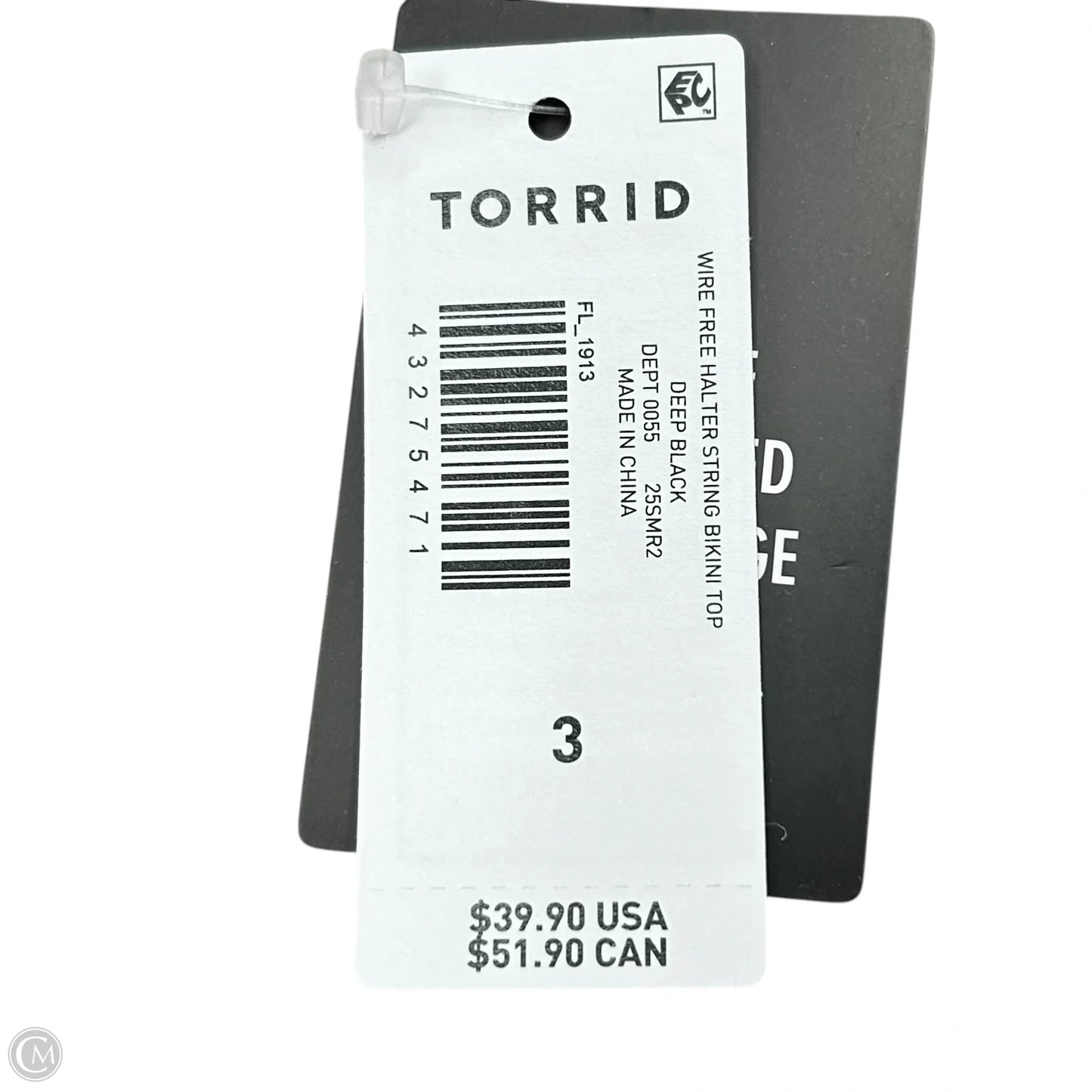 Swimsuit Top By Torrid In Black, Size: 3x