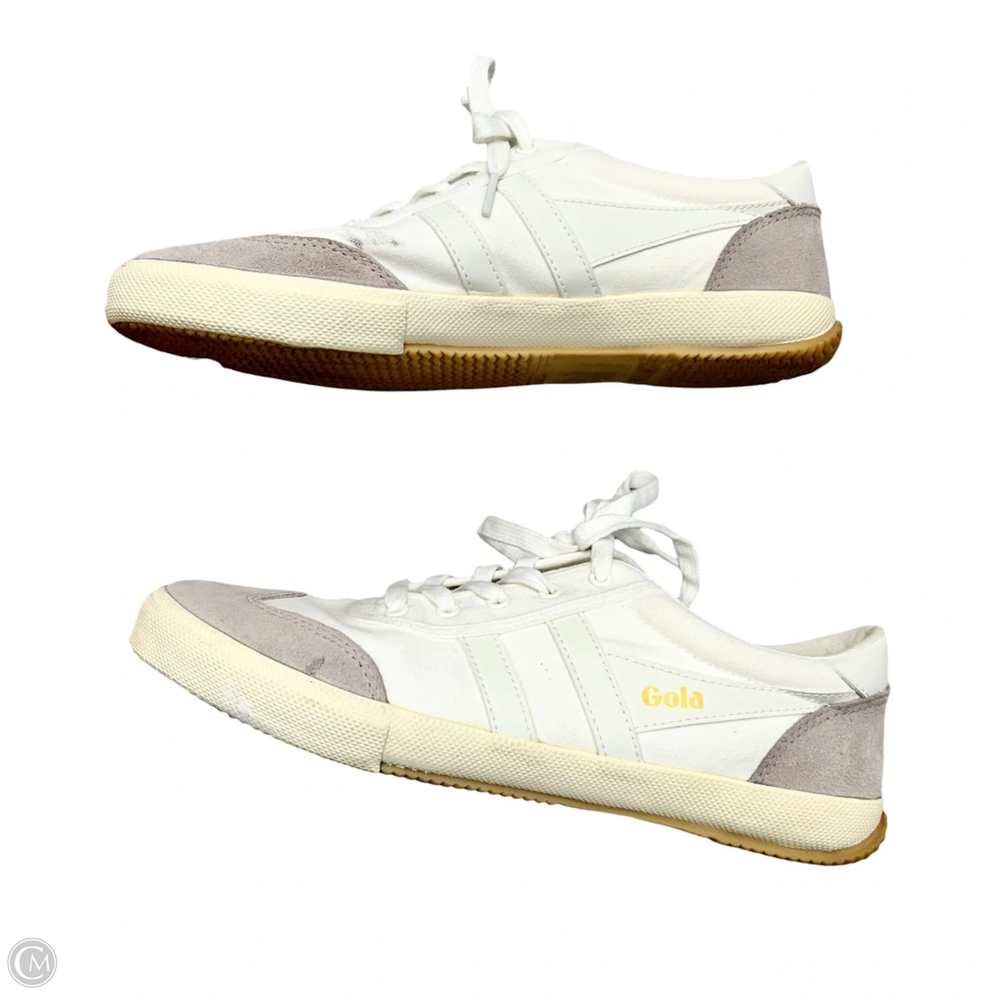 Shoes Athletic By Gola In Cream, Size: 10
