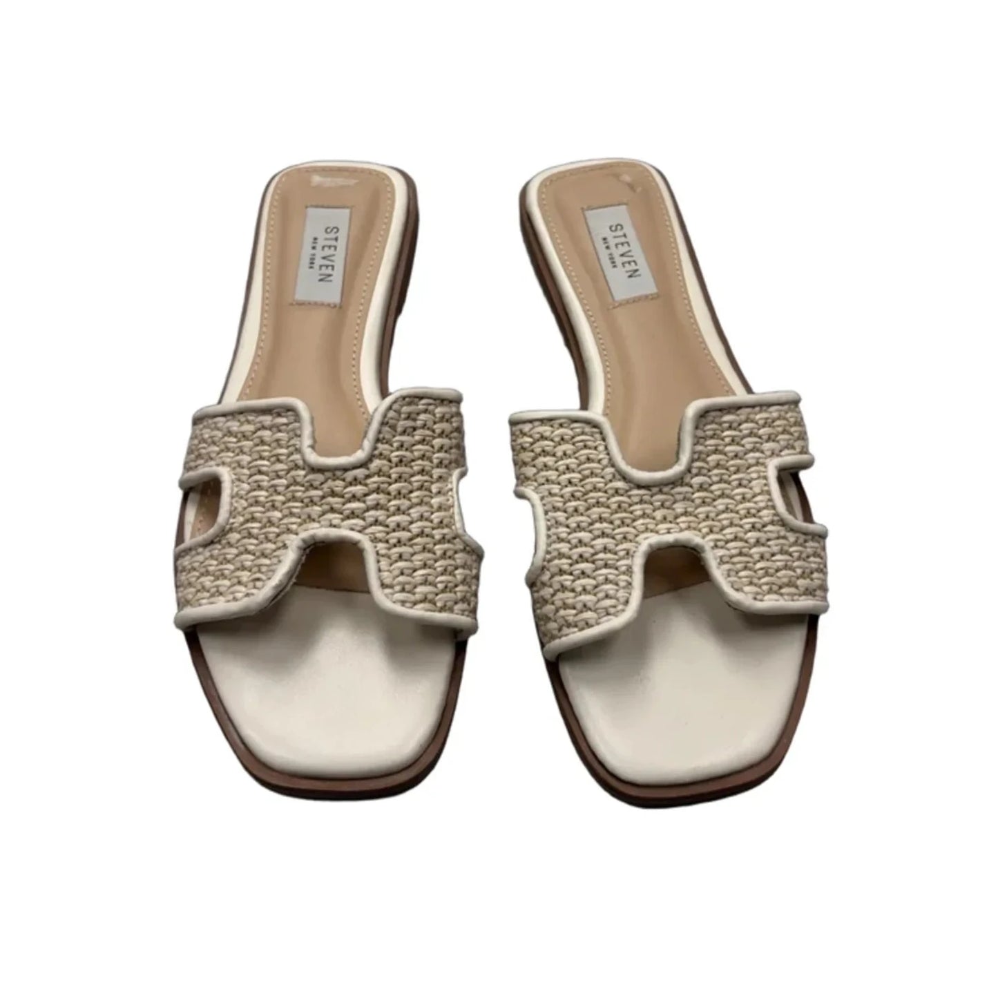 Sandals Flats By Steven In White, Size: 7.5