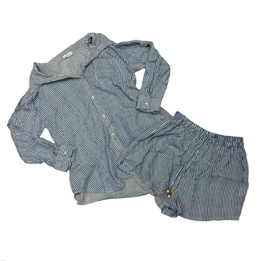 Skirt Set 2pc By Turks And Caicos In Striped Pattern, Size: S