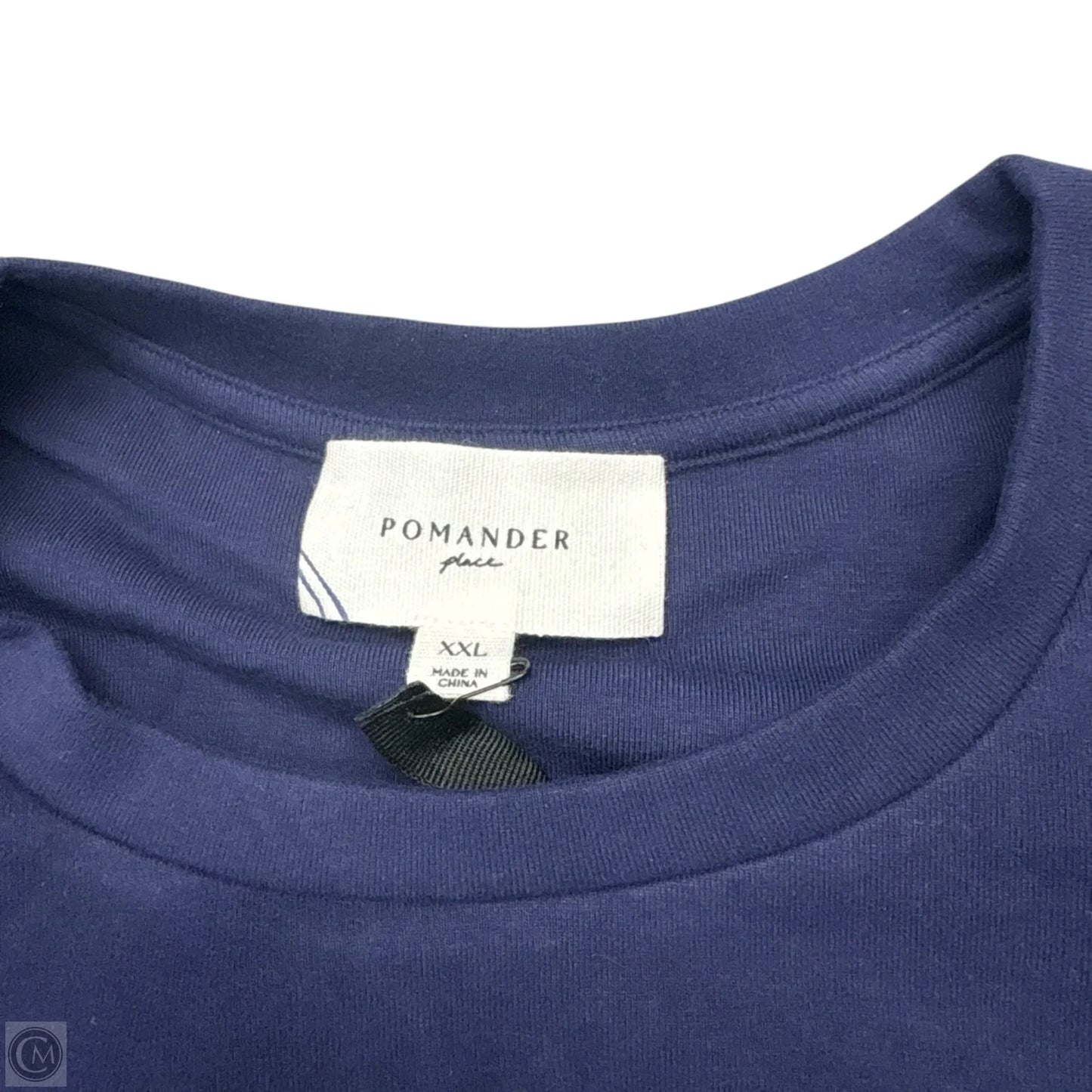 Dress Casual Short By Pomander Place In Blue, Size: Xxl