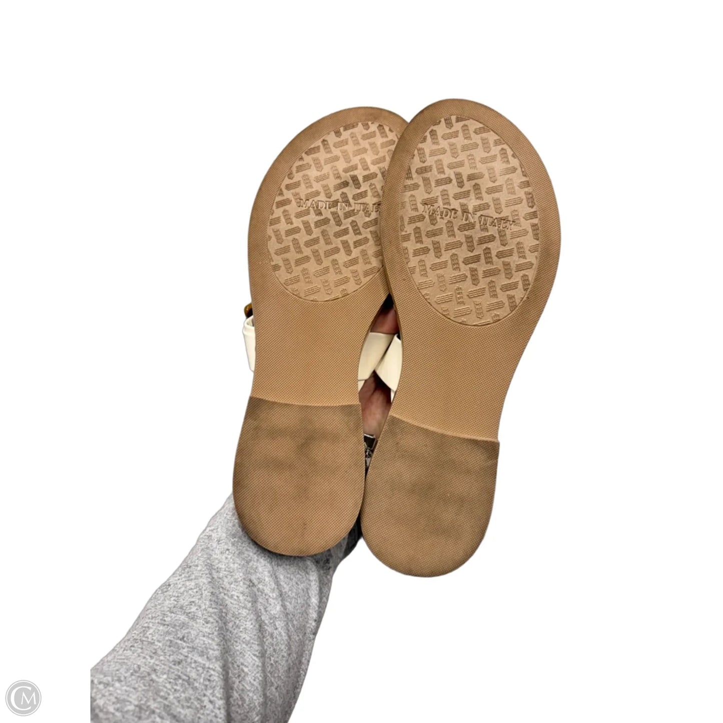 Sandals Flats By Toscanella In White, Size: 9