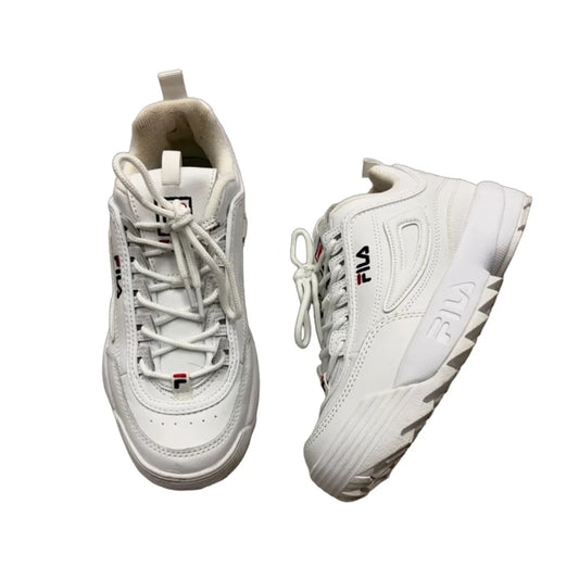 Shoes Sneakers By Fila In White, Size: 6.5