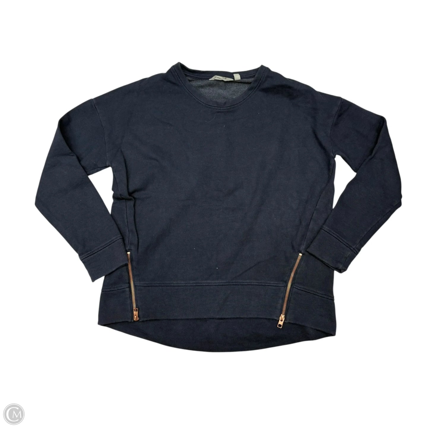 Sweatshirt Crewneck By Athleta In Navy, Size: S