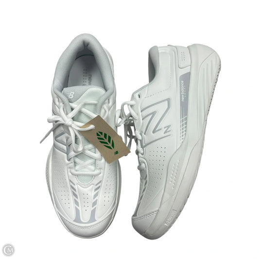 Shoes Athletic By New Balance In White, Size: 9.5