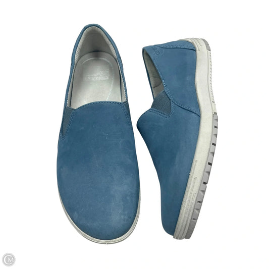 Shoes Flats By Dansko In Blue, Size: 8.5