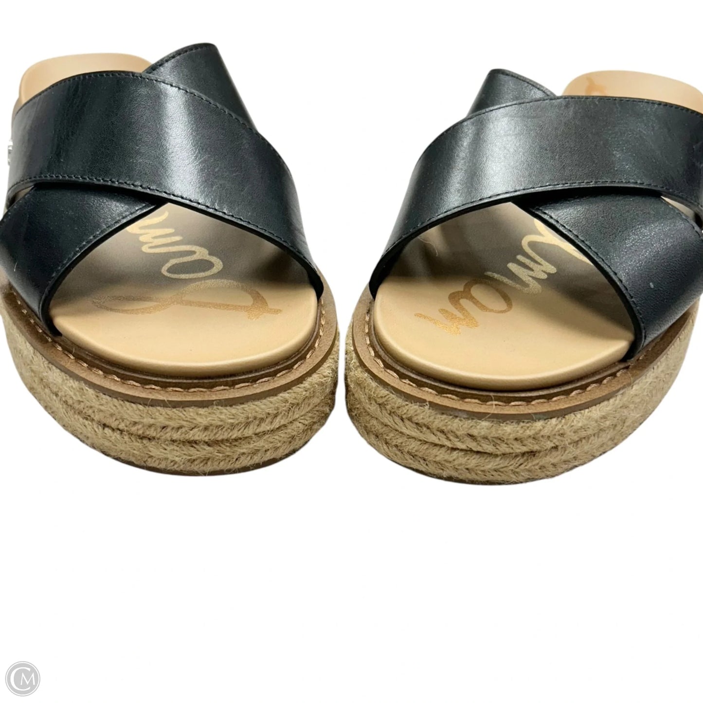 Sandals Heels Platform By Sam Edelman In Black, Size: 6.5