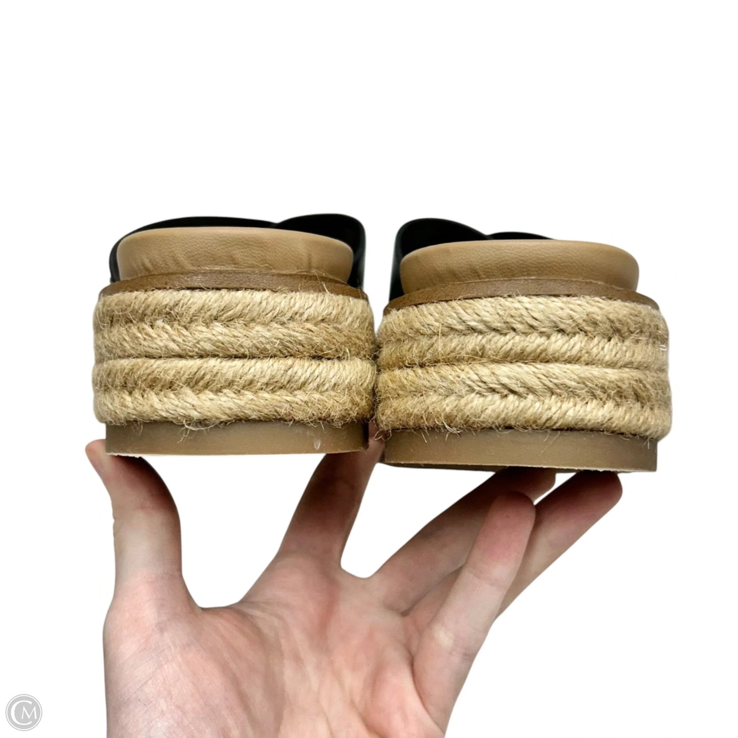 Sandals Heels Platform By Sam Edelman In Black, Size: 6.5