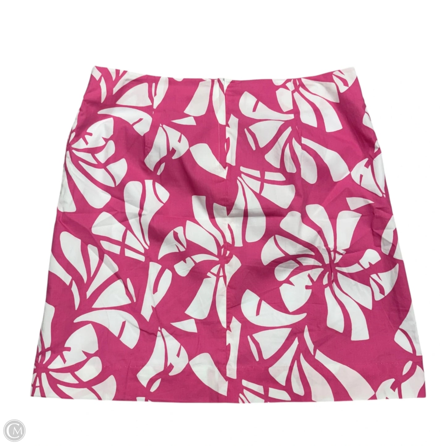 Skort Designer By Lilly Pulitzer In Pink & White, Size: 6
